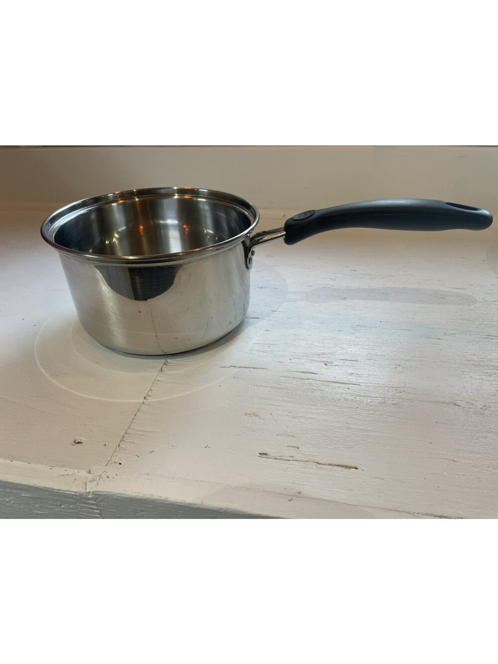 TRAMONTINA Triply 18/10 STAINLESS STEEL SAUCE PAN POT Bakelite Handle 2QT NO LID